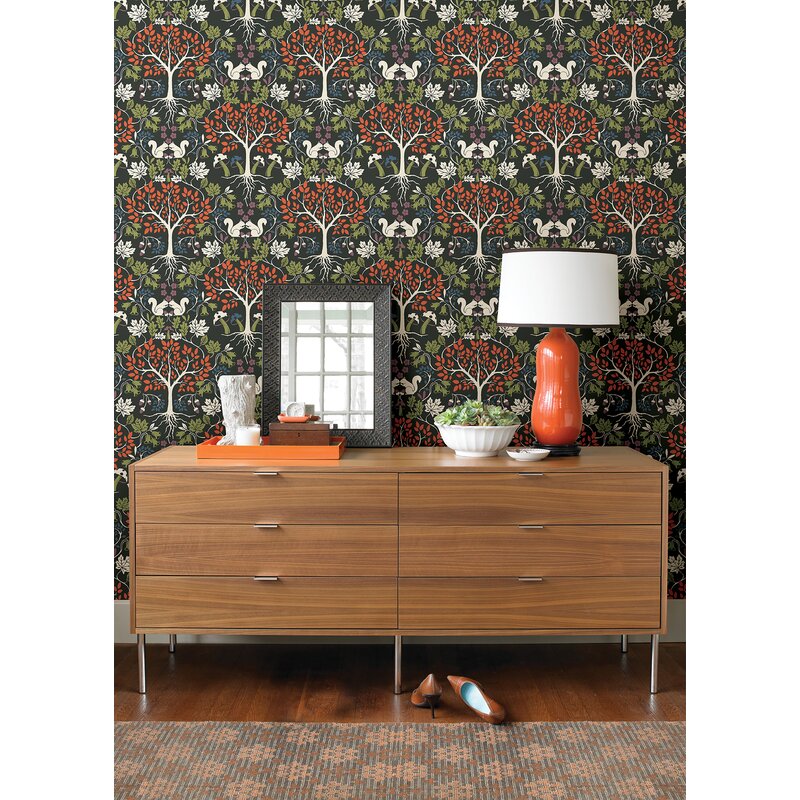 Birch Lane™ Aimon Floral Wallpaper & Reviews | Wayfair